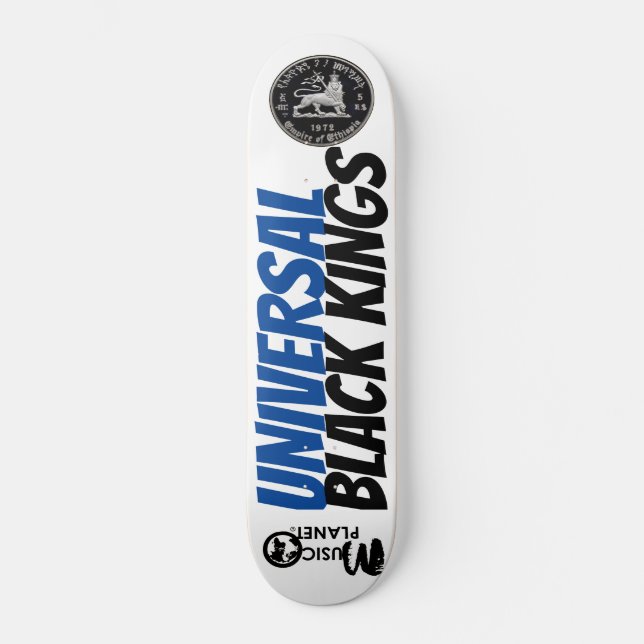 UNIVERSAL BLACK KINGS Skateboard (Frente)