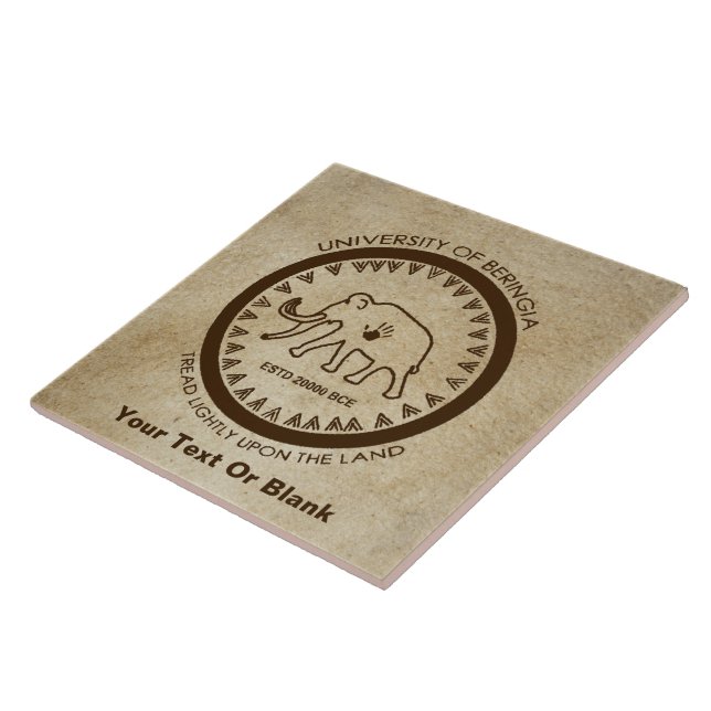 Universidade de Beringia Mammoth (Lateral)