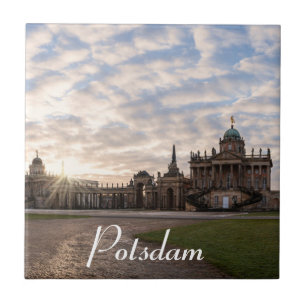 Universidade de Potsdam ao pôr do sol na Alemanha