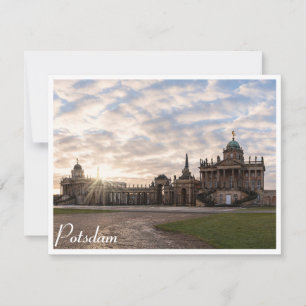 Universidade de Potsdam ao pôr do sol na Alemanha