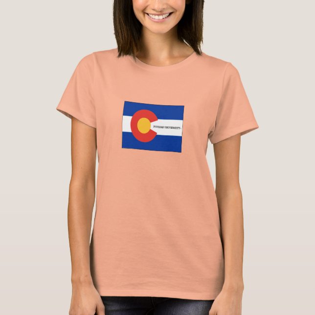 Universidade de Poudre, Colorado - Camisa de Bande (Frente)
