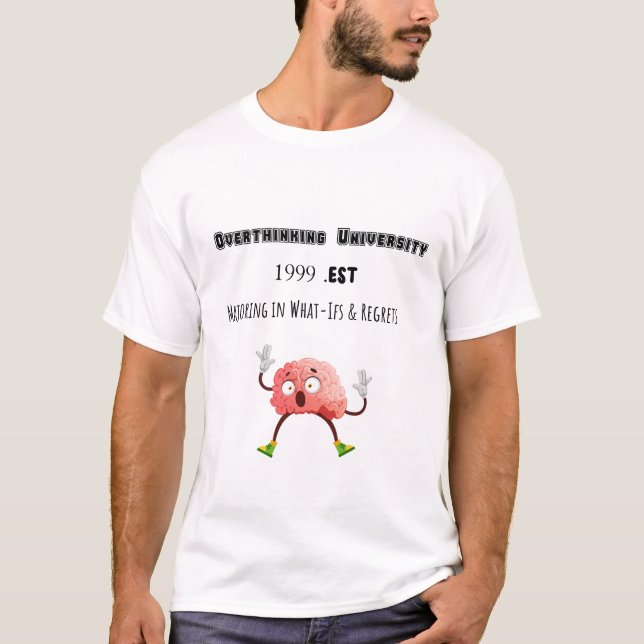 Universidade do Excesso de Pensamento – Camiseta D (Frente)