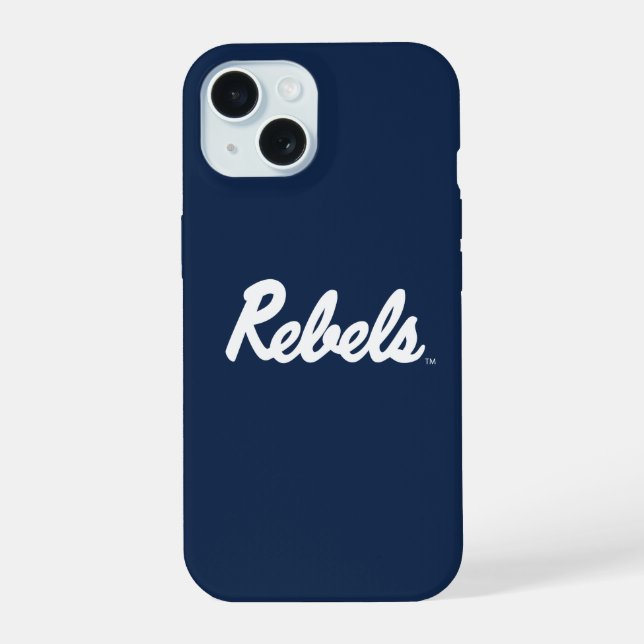 Universidade do Mississippi | Rebels Script (Verso)