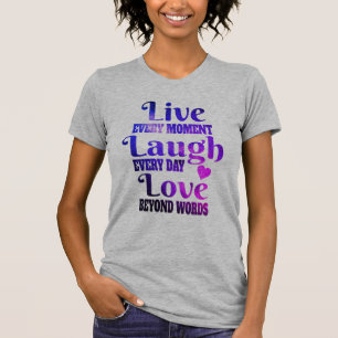 Universo Roxo Camiseta de Amor ao Vivo