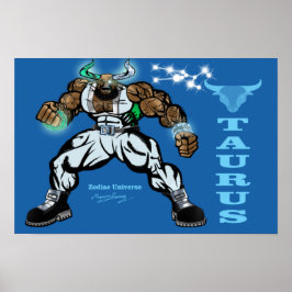 Universo Zodiac - Taurus Poster