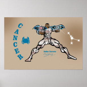 Universo Zodíaco - Poster Cancer