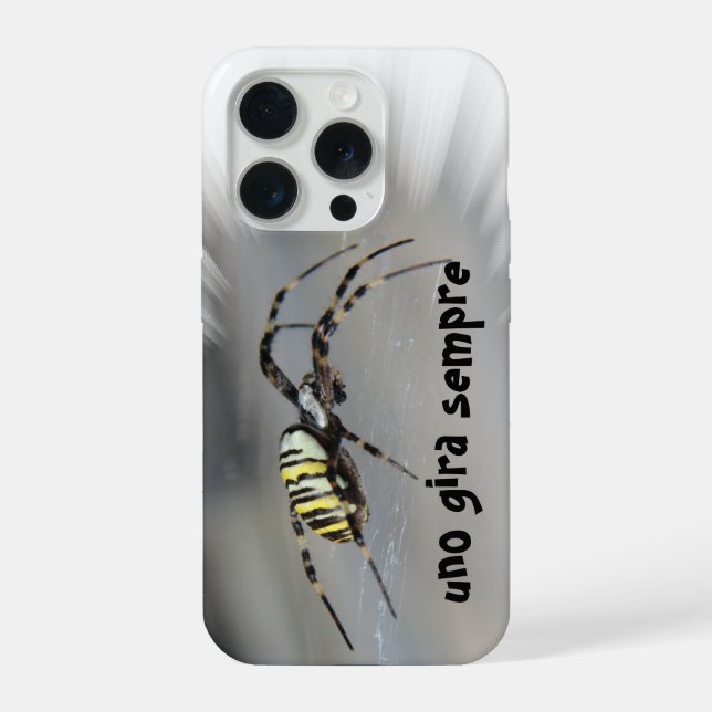 uno gira sempre iPhone Hüllen (Verso)