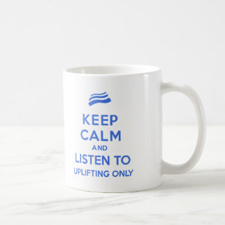 Uplifting mantem somente a caneca calma