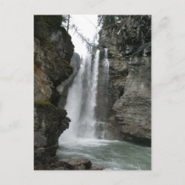 Upper Falls - Cartão postal do Johnston Canyon
