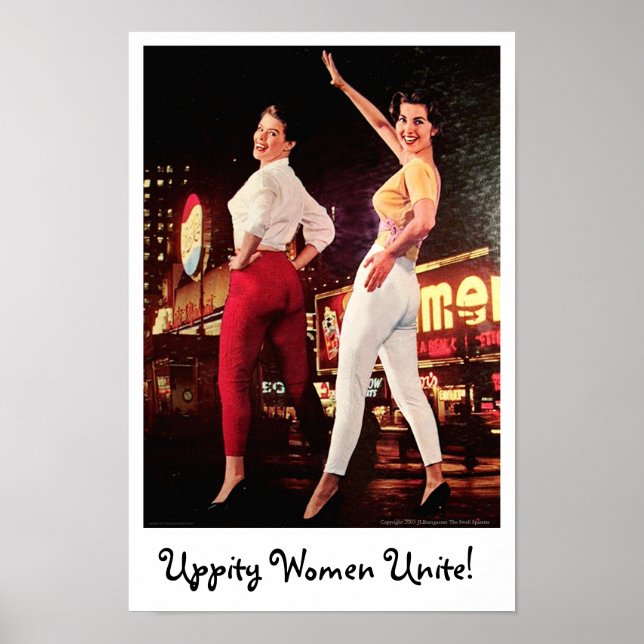 Uppity Women Poster (Frente)