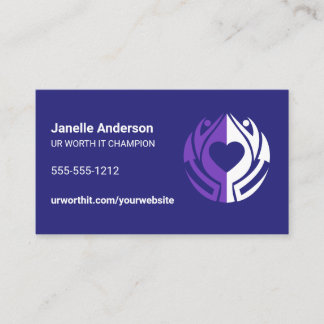 UR WORTH IT Referral Blue