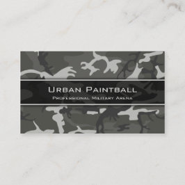 Urban Camo, Camouflage - Cartão de visita