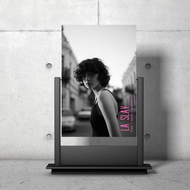 Urban Chic Beauty Salon Poster (Criador carregado)
