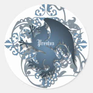 Urban Fantasy Blue Griffin Adiciona Etiquetas de n