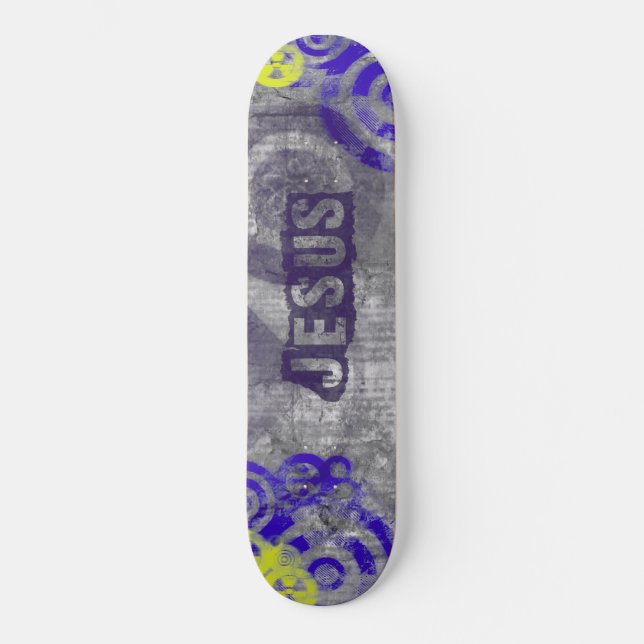 Urban Grange Jesus Skateboard Christian Teme (Frente)