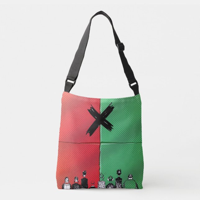 Urban Pop Art X Crowd Tote (Frente)