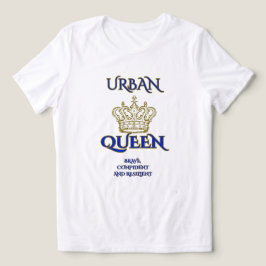 URBAN QUEEN BRAVE , CONFIDENT WOMEN'S WHITE/BLUE