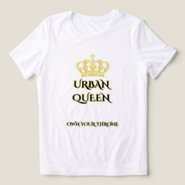 URBAN QUEEN OWN YOUR THROWN WOMEN'S WHITE/BLACK