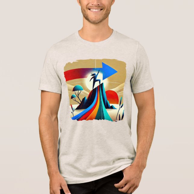 Urbanas - Camiseta-Abstrato-T inspirada no Grafite (Frente)