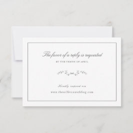 URL do Site de Resposta de Casamento Delicado Mode