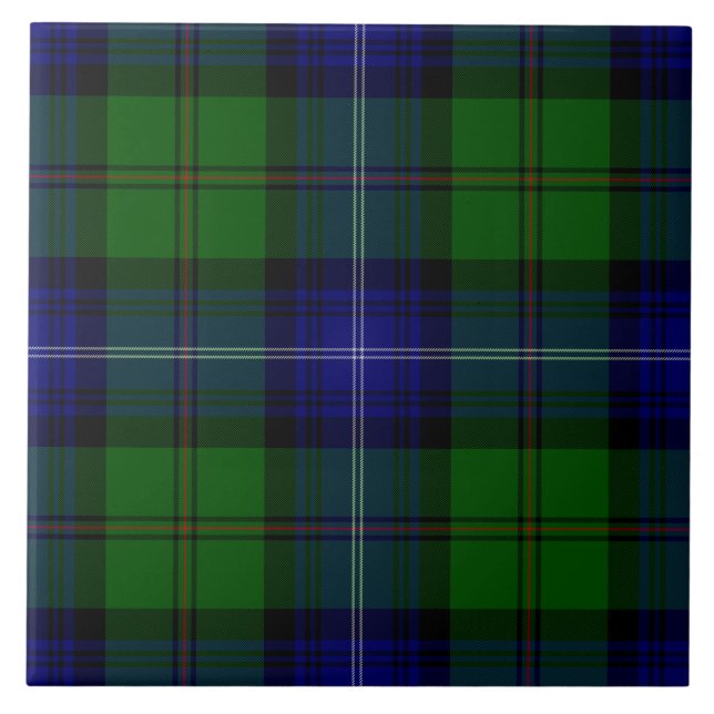 Urquhart tartan Blue xadrez (Frente)