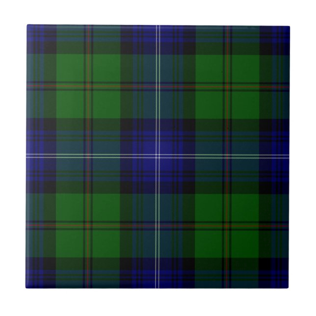 Urquhart tartan Blue xadrez (Frente)