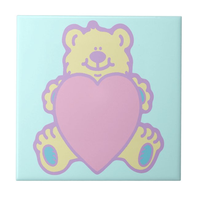 Ursa Teddy Amor Coração (Frente)
