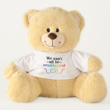 ADHD - Urso de Teddy Sherman de 21"