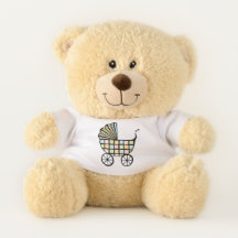 Ursinho de pelúcia para carrinho de bebê Blocos de