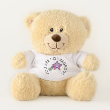Você É Corajoso Urso De Teddy