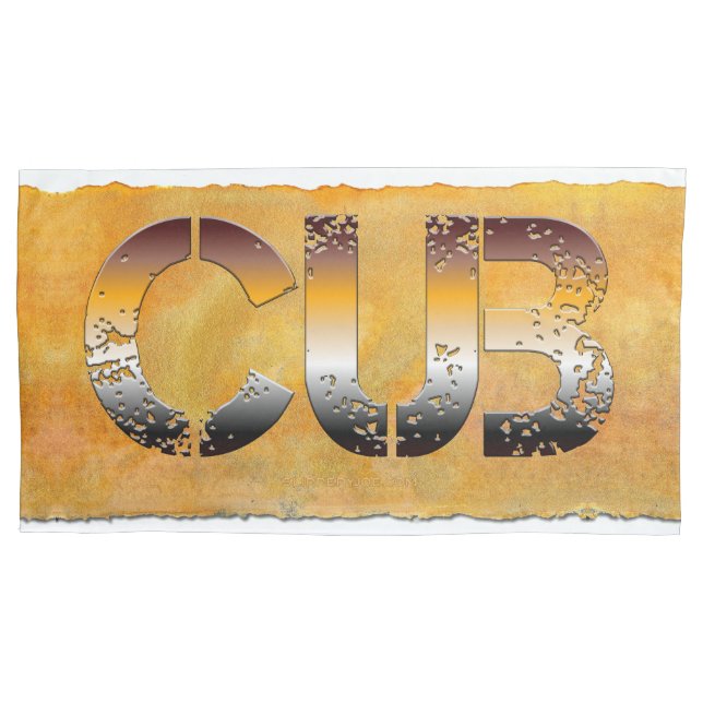 Ursinho de SlipperyJoe, palavra cor laranja-castan (Frente)