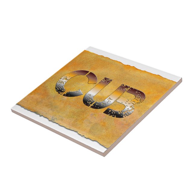 Ursinho de SlipperyJoe, palavra cor laranja-castan (Lateral)