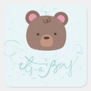 Ursinho doce é uma etiqueta do chá de fraldas do