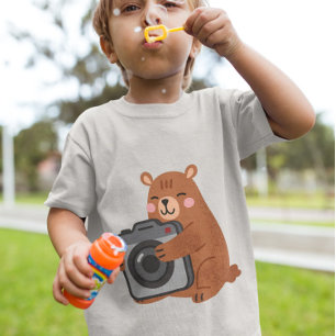 Urso Bonito - Urso Sorridente com Câmera