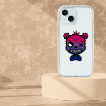 Urso Colorido de Sinalizador do Orgulho Bissexual 