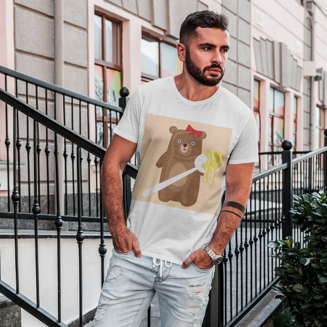 Urso Com Camisa De Mel (Criador carregado)