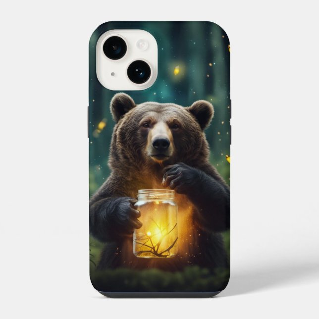 Urso Com Vagalumes Em Pote (Verso)
