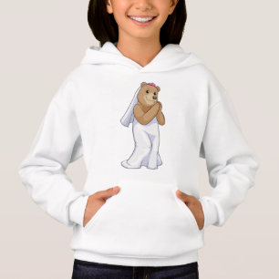 Urso como Noiva com Véu