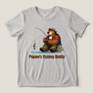 Urso companheiro de pesca do Papaw ao ar livre