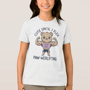Urso de Academia de Levantamento de Pata Engraçado