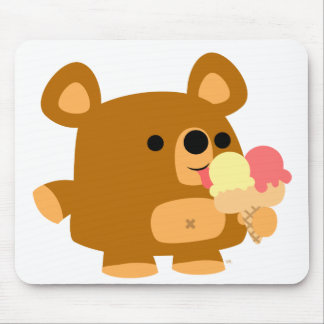 Urso de Cartoon Bonito com Bolas:) Mousepad