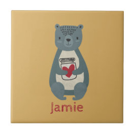 Urso de Cinza bonito