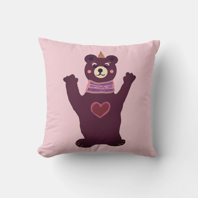 Urso de Criança Almofada (Frente)