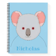 Urso de Koala Azul-Bonito Personalizado