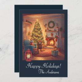 Urso de Natal 9, Feriados Felizes, Cartão de Natal