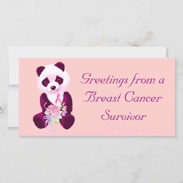 Urso de Panda do Cancer de Mama (Frente)