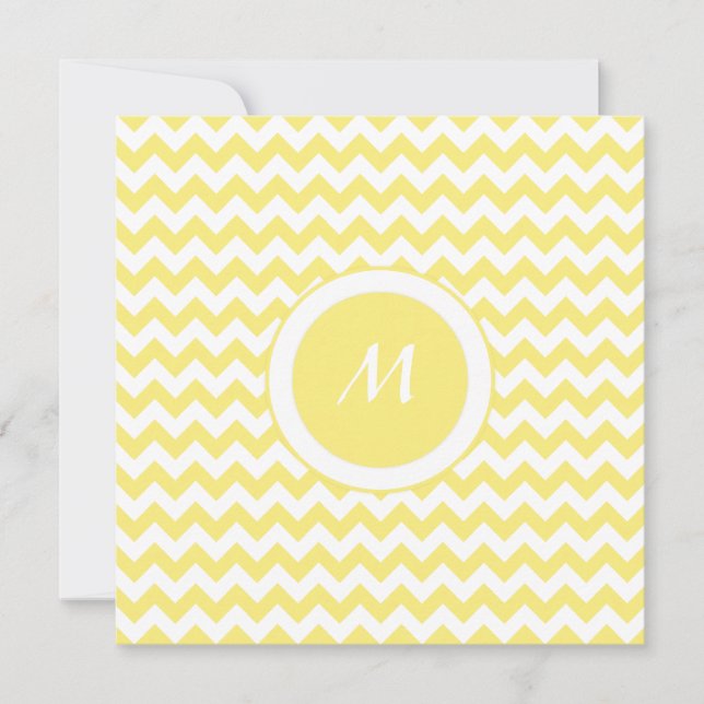 Urso de pelúcia amarelo Chevron Zigzag (Frente)