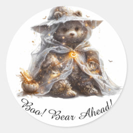 Urso de Pelúcia. Fantasma. Adesivos Clássicos Redo