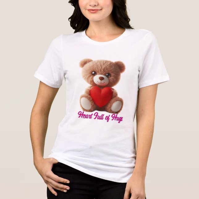 Urso de Pelúcia Fofo do Dia dos Namorados (Frente)