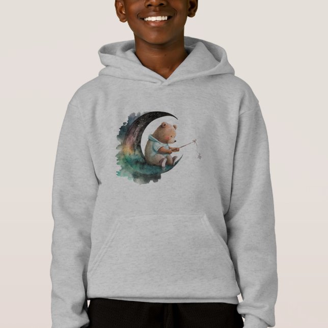 Urso de Teddy Bonito na Lua, Urso de Cartoons Empu (Frente)